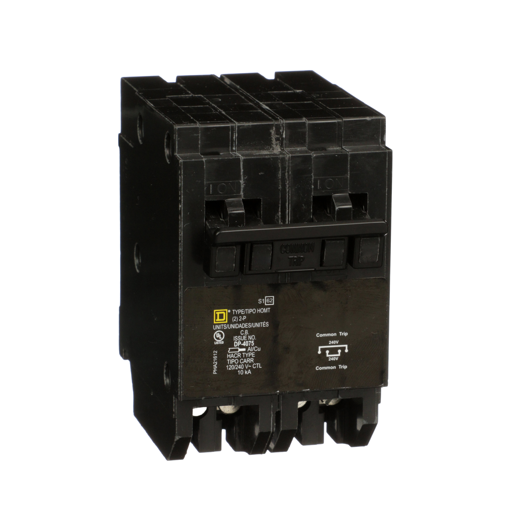 Square D HOMT220250 SQD Quad Tandem Circuit 120/240VAC