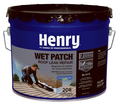 HENRY Henry Co HE208061 Wet Patch Roof Cement 3.5 Gallon