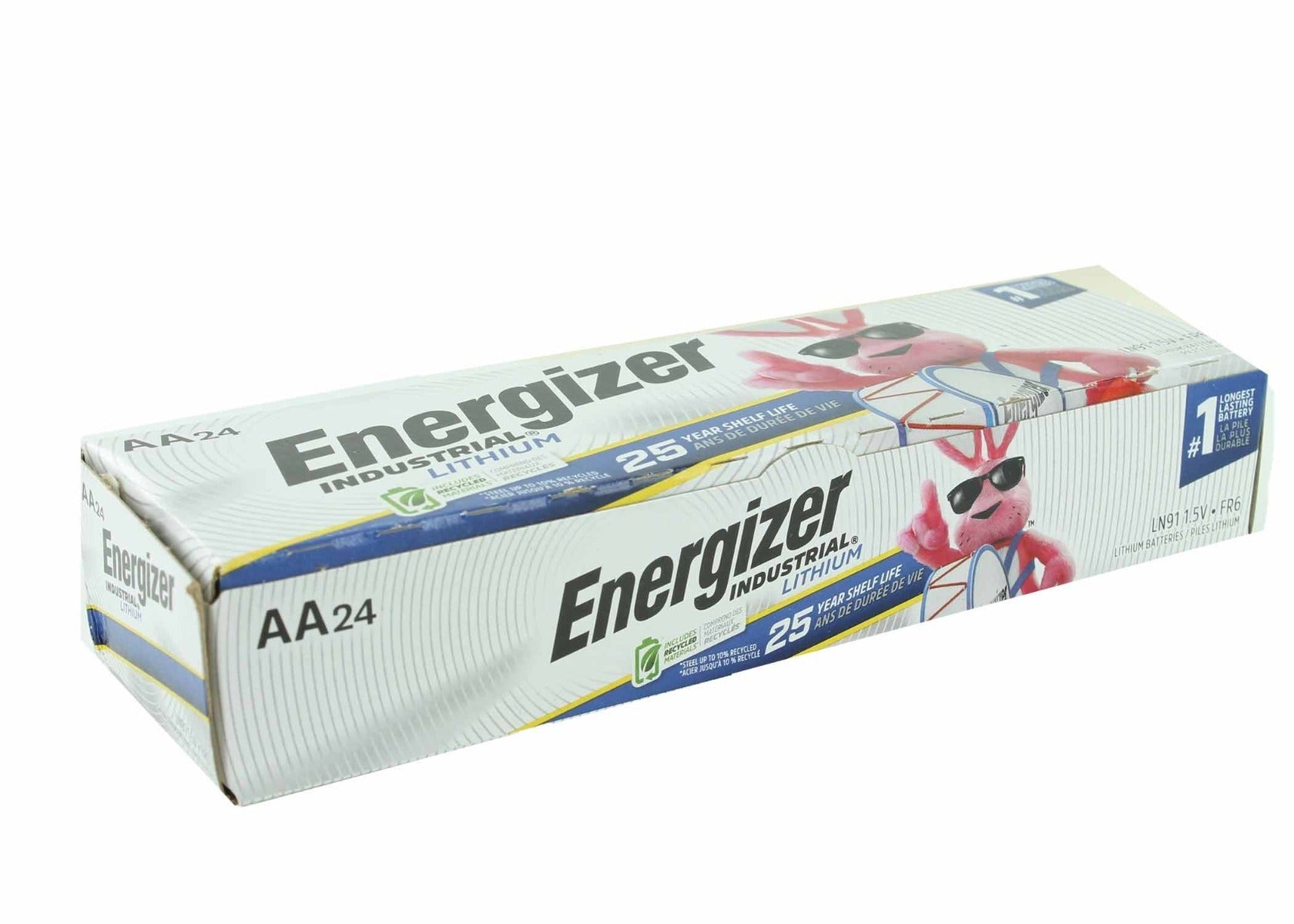 ENERGIZER Energizer L91-24PK Lithium LN91 AA 3000mAh 1.5V (AA/24 Pack) Energizer-AA-LN91-24PK