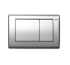 Toto YT820#CP Rectangular Convex Push Plate For Select Duofit In-Wall Tank System Polished Chrome