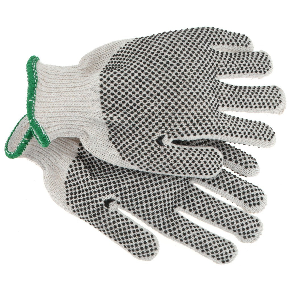 MCR SAFETY Mcr Safety 9668XL Work Gloves Xl Pvc Dot Cotton Blend