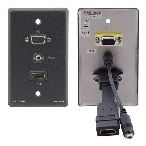 KRAMER Kramer Electronics 80-000119 Passive Wall Plate 15-pin