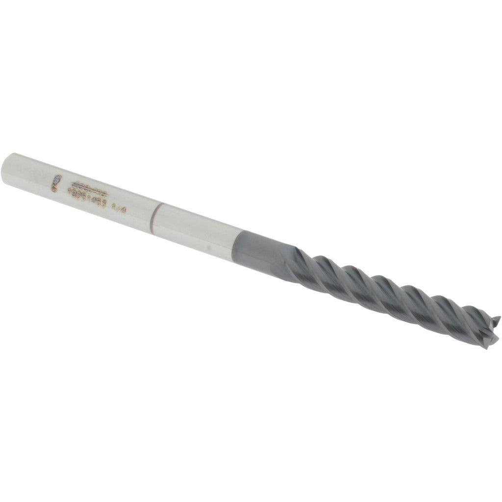 ACCUPRO Accupro 14556392 Square End Mill 1/4 in 4 Flute Solid Carbide