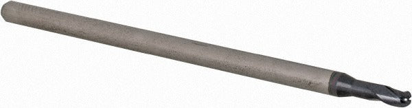ACCUPRO Accupro 14881918 Ball End Mill 0.0938 in 3 Flute Solid Carbide