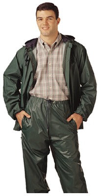 TINGLEY Tingley Rubber S66218.LG Pvc Rainsuit Large Green