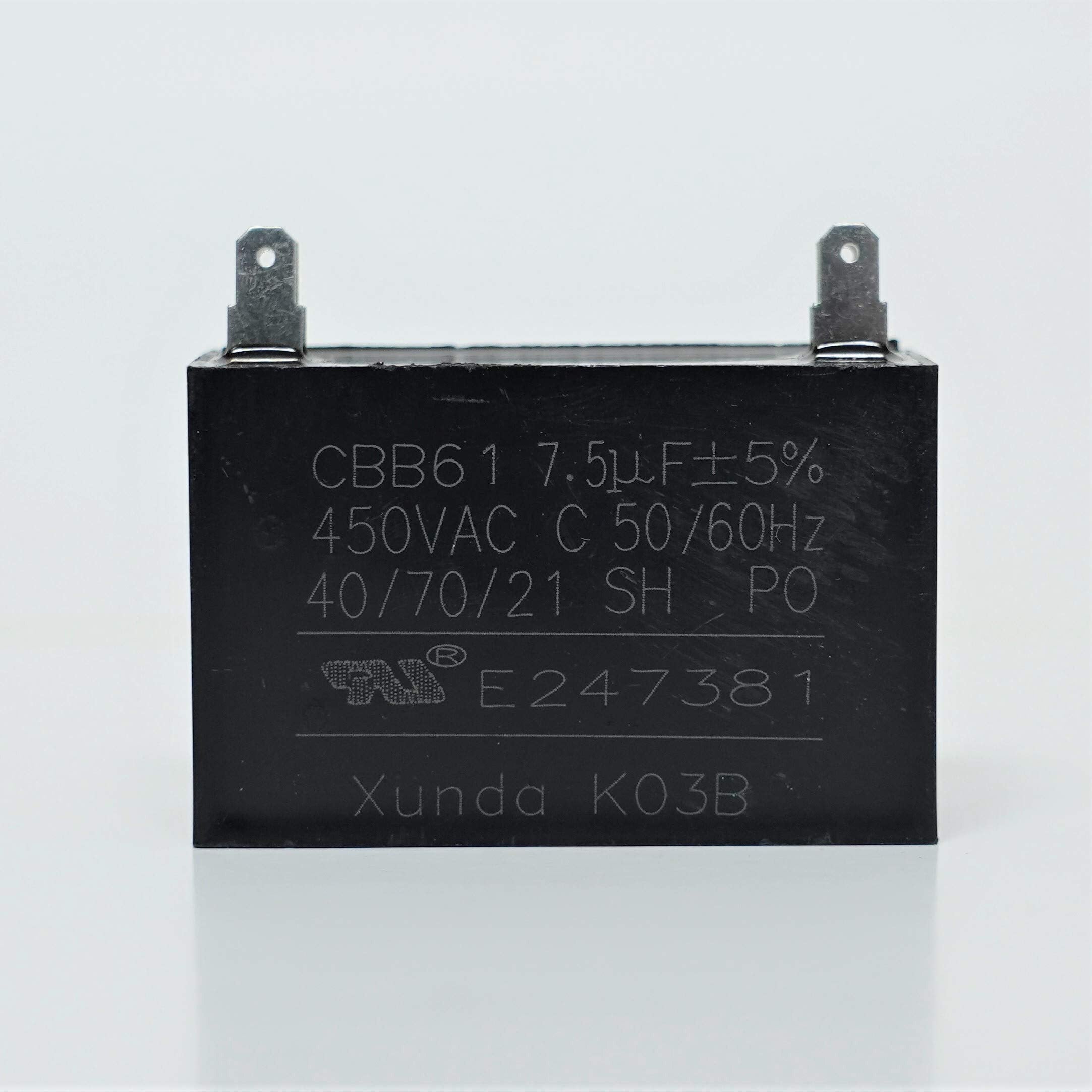 SUPCO Supco RC7.5X450 Mini-split Run Capacitor 7.5 MFD 1 Pack RC7.5X450