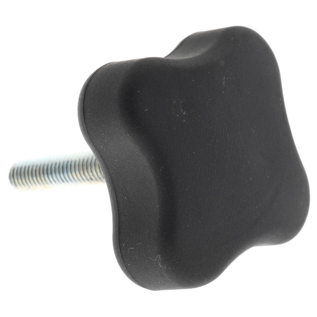 GIBRALTAR Gibraltar 5A01B913A8Z001G Lobed Knob 4-point Black