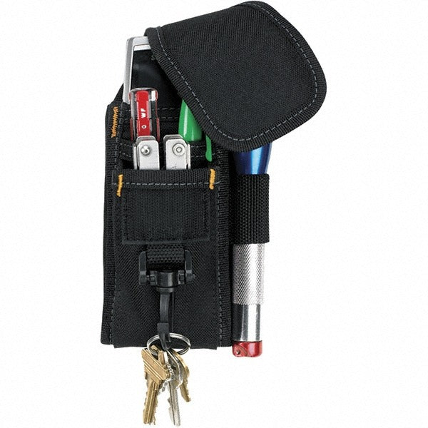 CLC CUSTOM LEATHER CRAFT Clc 1105 Cell Phone Holder 5 Pocket Polyester Black