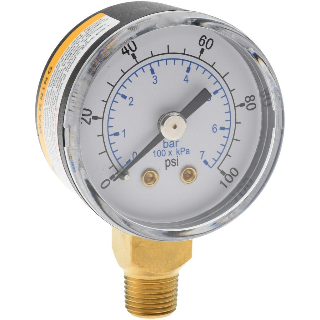 VALUE COLLECTION Value Collection 111CL15100 Pressure Gauge 100 Psi