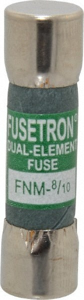 EATON Cooper Bussmann FNM-8/10 Time Delay Cartridge Fuse 0.8A
