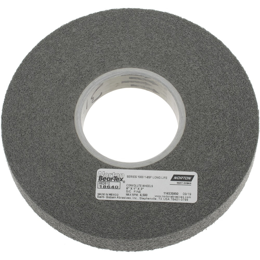 NORTON Norton 66261018640 Deburring Wheel 8 in Silicon Carbide
