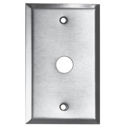 EDWARDS Edwards 149-1 1-Gang Push Button Plate 7/8 in Hole