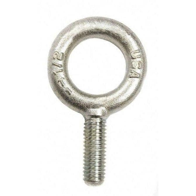 GIBRALTAR Gibraltar 26740 3 Fixed Lifting Eye Bolt (4 In Shank / 3/8-16 Thread)