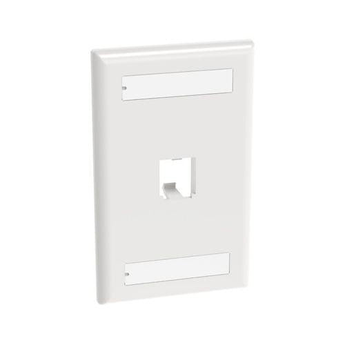 PANDUIT Panduit CFPL1WHY Minicom 1-port Faceplate