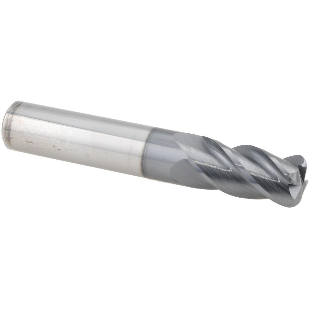 ACCUPRO Accupro 310295 Corner Radius End Mill 1/2 in 4 Flute