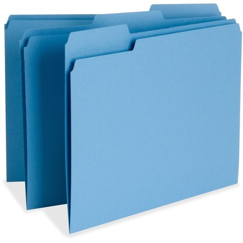 BUSINESS SOURCE Business Source BSN65779 File Folder 1/3 Cut Letter 100