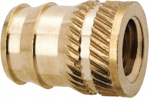 E-Z LOK E-z Lok DV-420-TH Brass Threaded Insert 1/4-20 Unc 50-pack