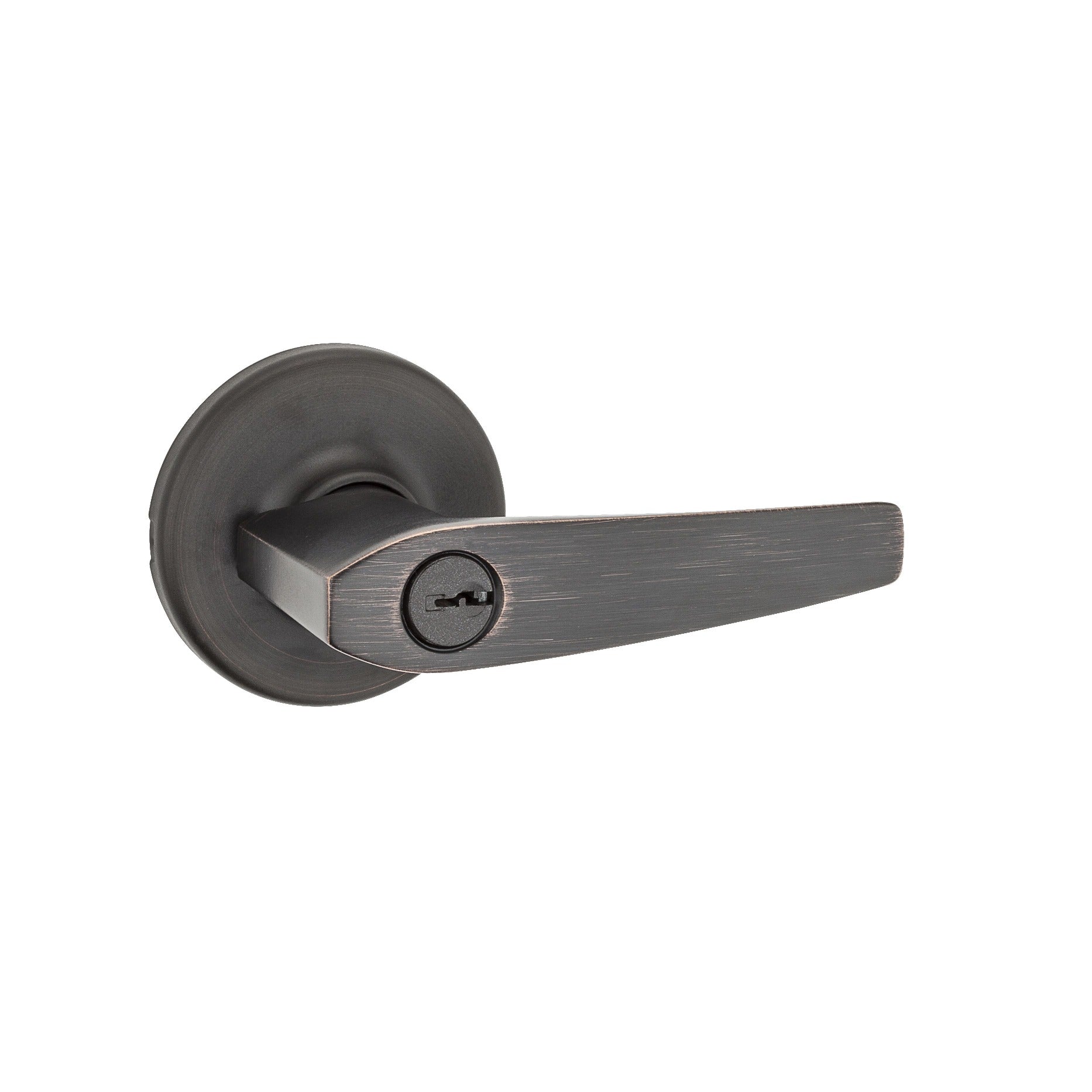 KWIKSET Kwikset 405DL-11P Delta Lever Entry Door Lock Venetian Bronze