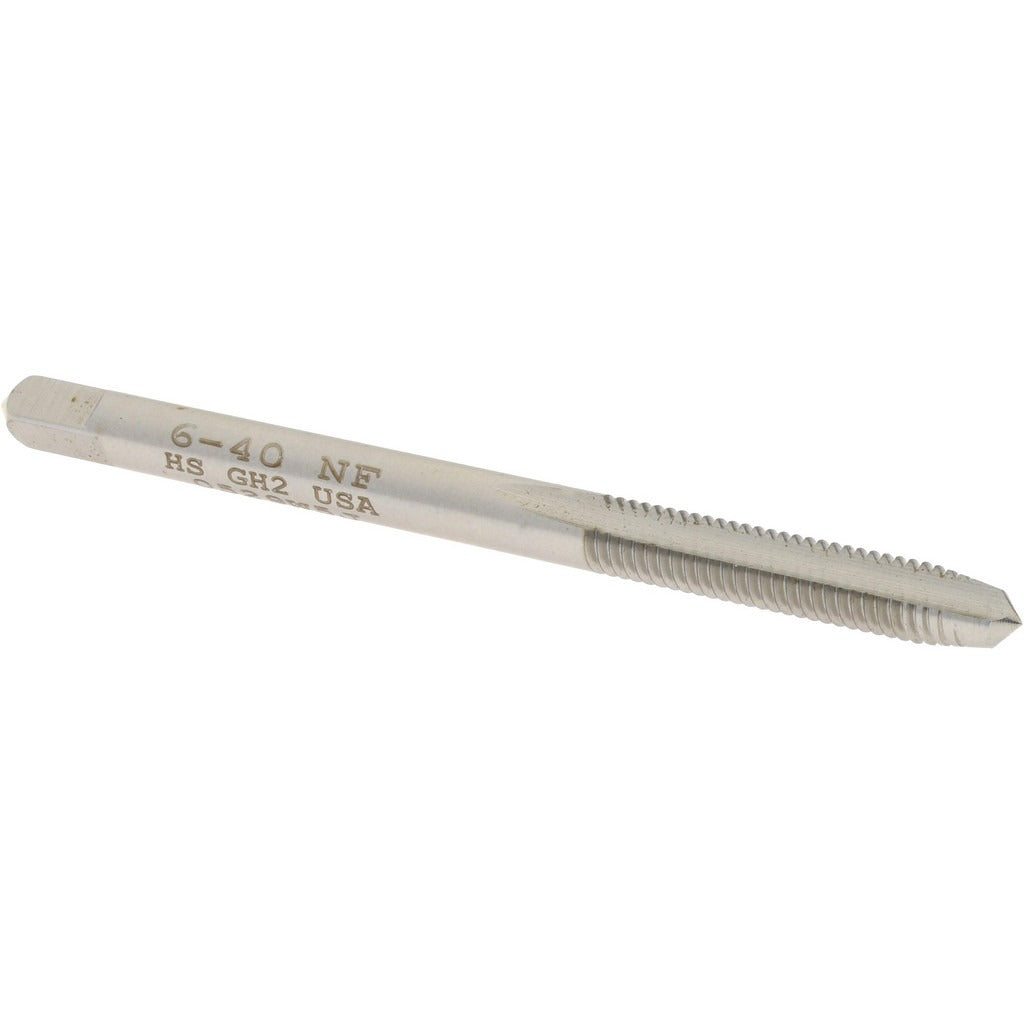 HERTEL Hertel K008174AS Straight Flute Tap 6-40 Unf Hss
