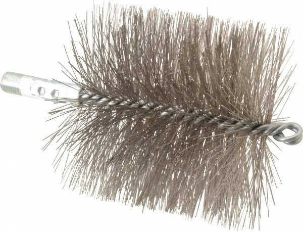 SCHAEFER BRUSH Schaefer Brush 43873 Spiral Tube Brush 4.5 in Stainless Steel