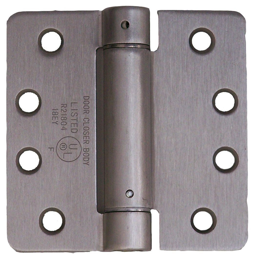 PAMEX Pamex H44S10SN Spring Hinge Satin Nickel 4x4 Ul Listed
