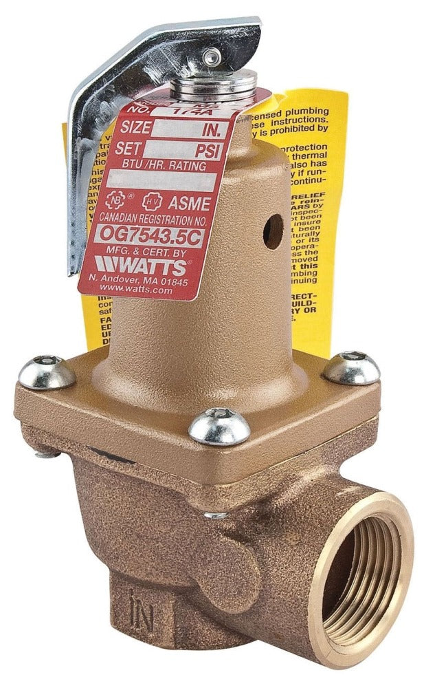 WATTS Watts 0274751 174A relief valve 125 psi (3/4 in) F274751