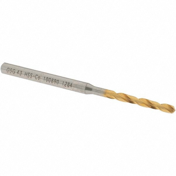 OSG Osg 10089005 Screw Machine Drill Bit 0.089 in Cobalt Hss