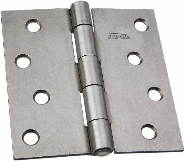 STANLEY National Hardware N140-681 Steel Square Corner Hinge 4x4 in