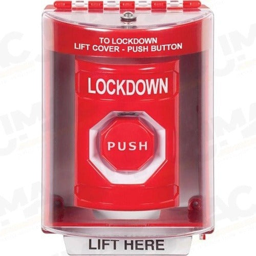 STI Safety Technology Int'l Inc SS2072LD-EN Red Reset Key