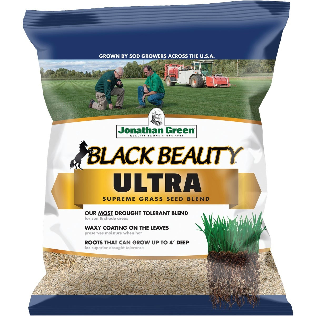 JONATHAN GREEN Jonathan Green 10321 Black Beauty Ultimate Grass Seed 3 Lb