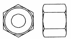VALUE COLLECTION Value Collection 313490BR Heavy Hex Nut 1-1/2-6 Galvanized