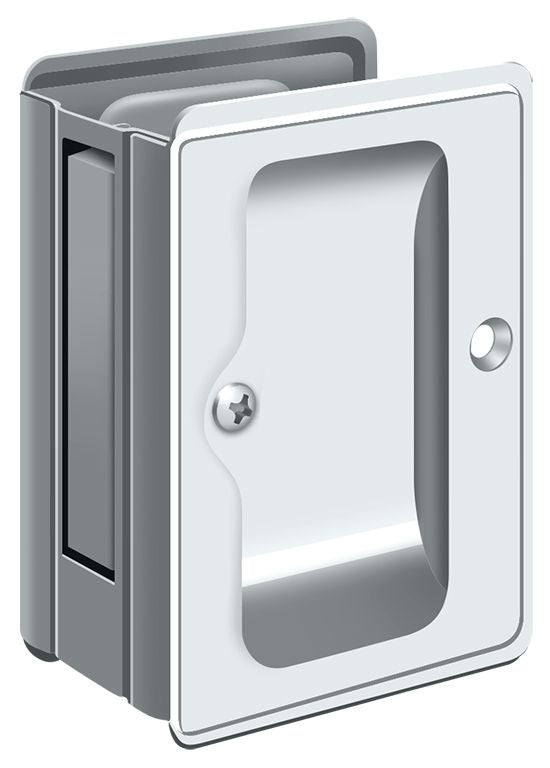 DELTANA Deltana SDPA325U26 Pocket Door Lock Passage Bright Chrome