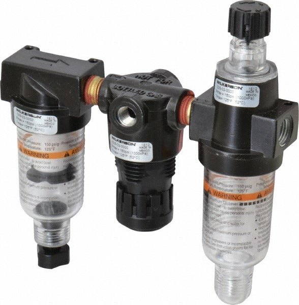 WILKERSON Wilkerson C03-02-0000 Miniature Frl Unit 1/4 Npt 20 Scfm