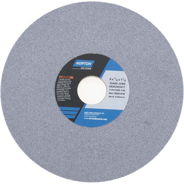 NORTON Norton 66253043417 Surface Grinding Wheel 8in 60 Grit