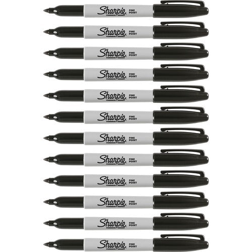 SHARPIE Newell Brands SAN30051DZ Permanent Marker Fine Point 12pk