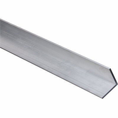 NATIONAL HARDWARE National Mfg N258-384 Aluminum Solid Angle 1.5x96 in