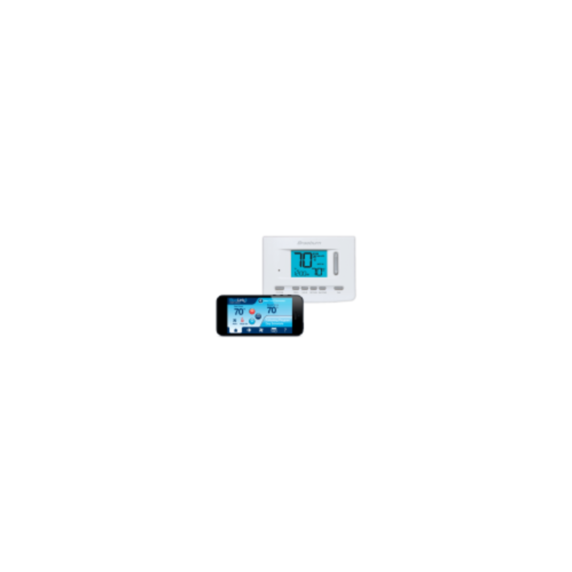 BRAEBURN SYSTEMS Braeburn Systems 8205 3H/2C WiFi Program BlueLink Battery/Hardwire (3 lb) Replaces 7205, 7305, 7320
