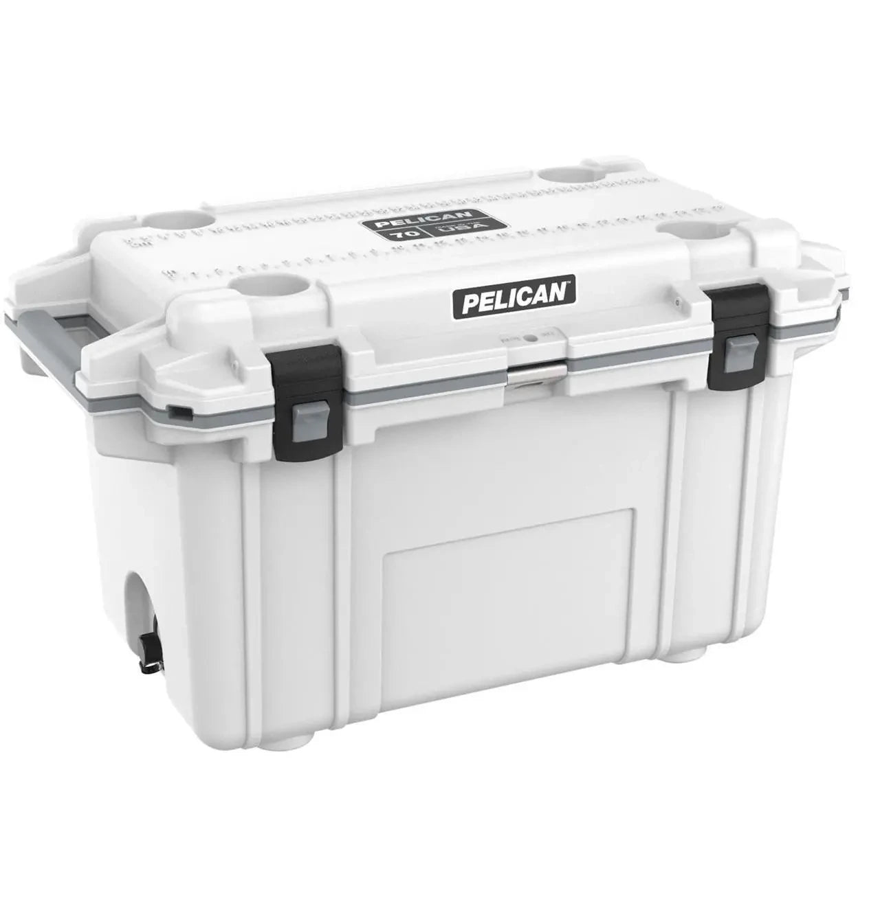 PELICAN Pelican 70Q-1-WHTGRY Elite Cooler 70 Qt (70Q1WHTGRY)