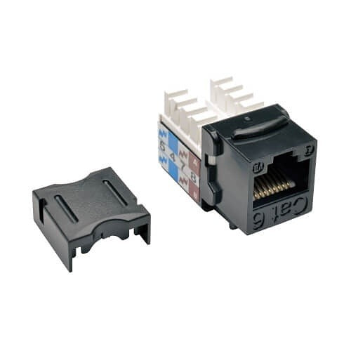 TRIPP LITE Tripp Lite N238-010-BK Cat6 Cat5e 110 Punch Down Keystone
