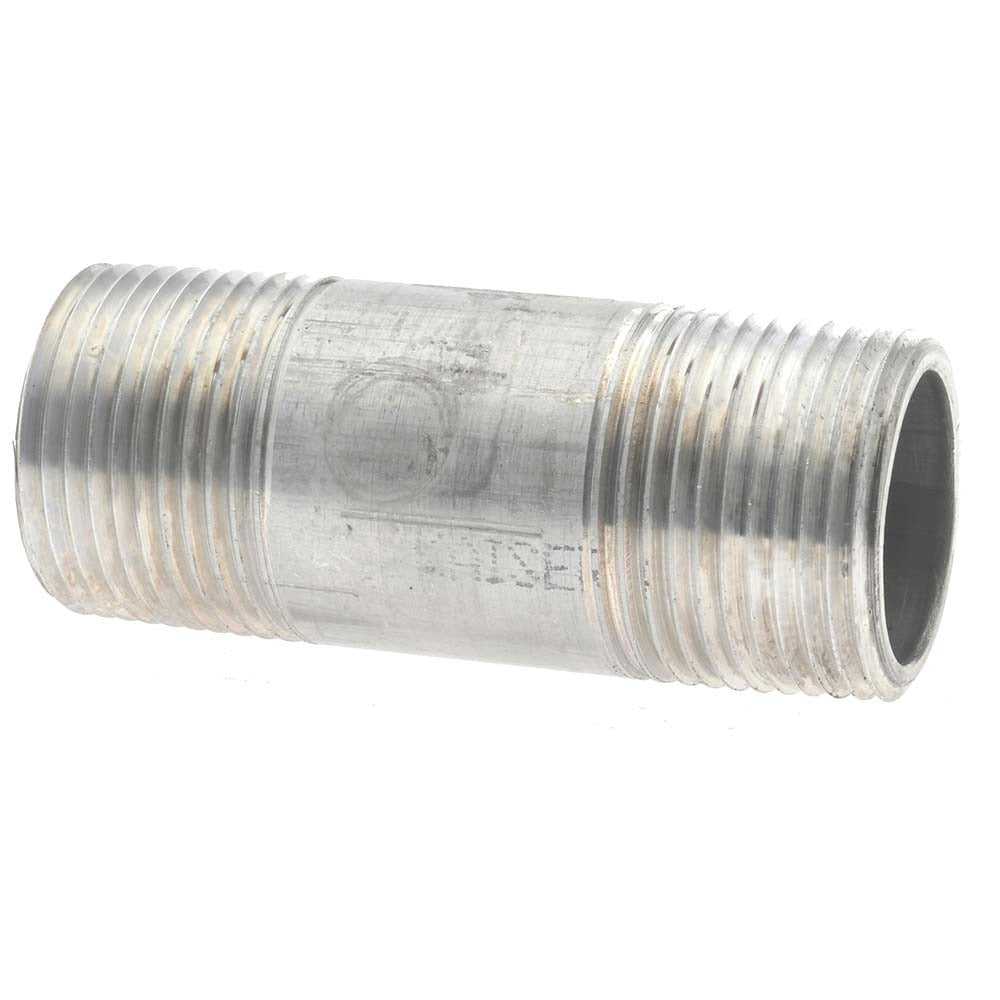 MERIT BRASS Merit Brass 8012-250 Aluminum Pipe Nipple Sch 40