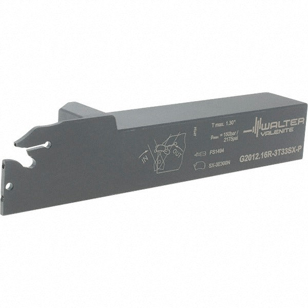 WALTER Walter 6424517 Grooving Cutoff Toolholder Right Hand