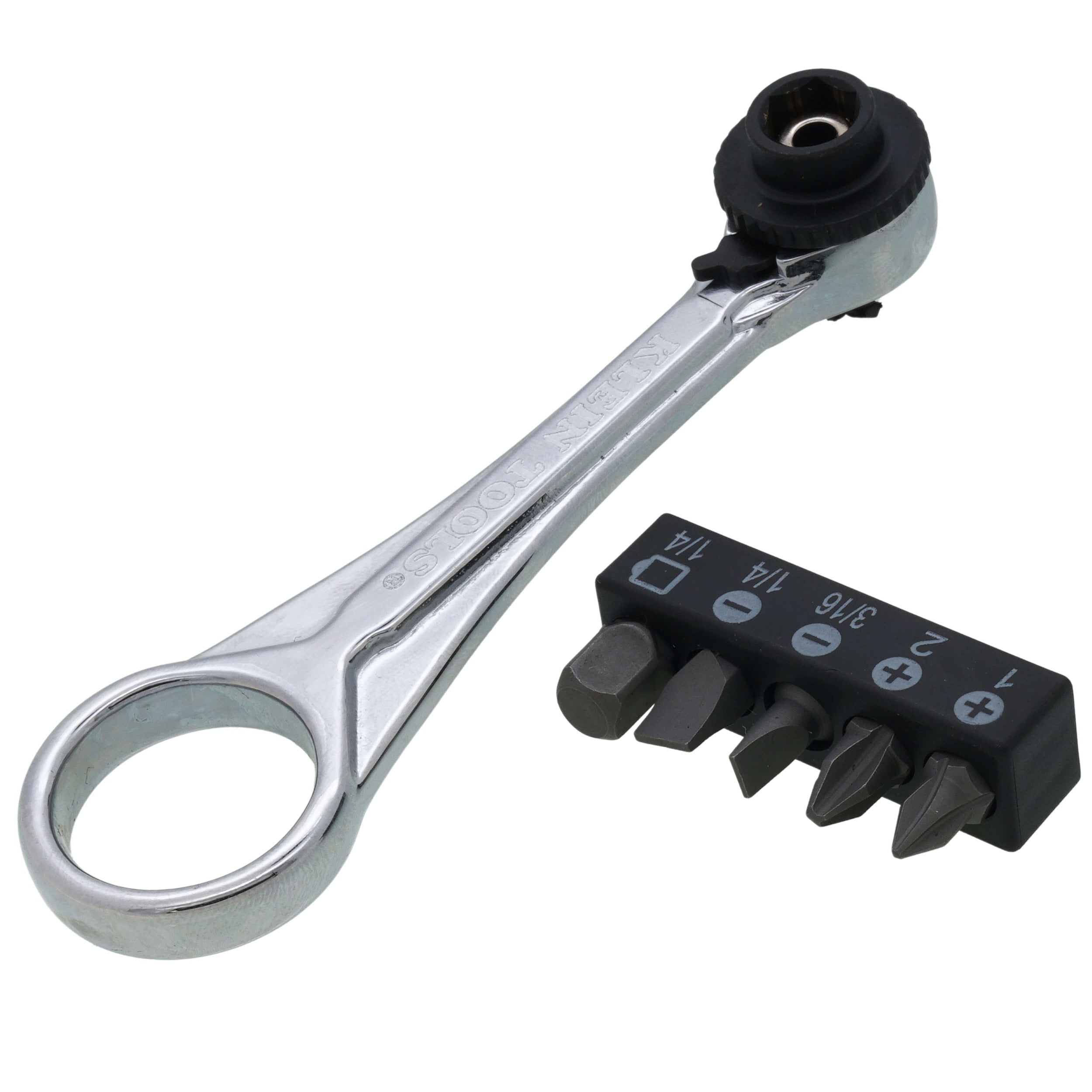 KLEIN TOOLS Klein Tools 65200-KLEIN Slim-Profile Mini Ratchet Set (5 Piece)