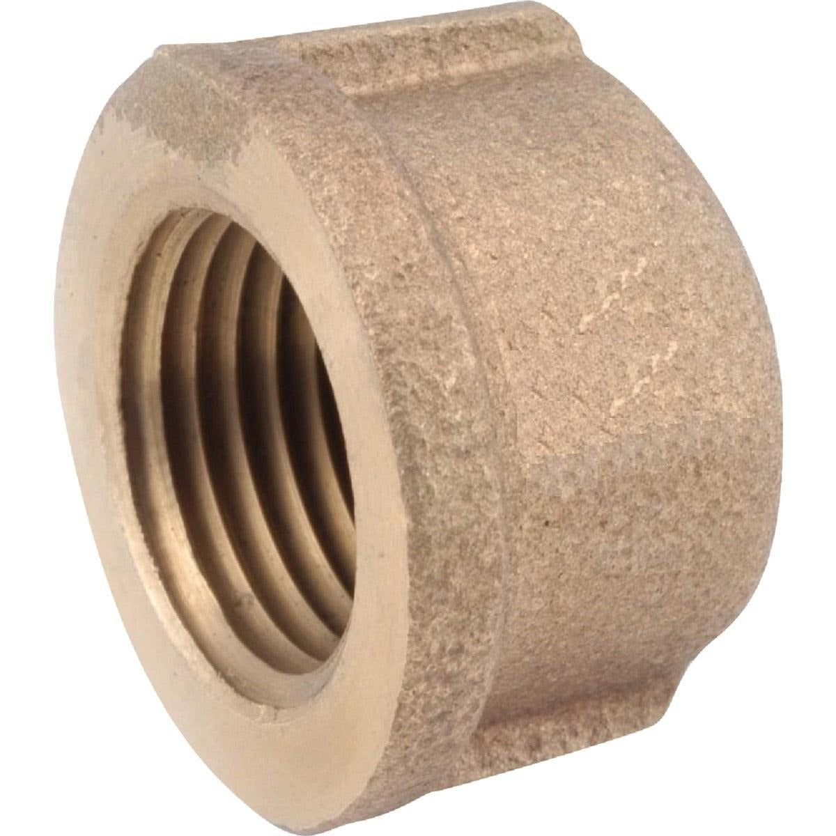 ANDERSON METALS Anderson Metals 738108-04 1/4 in brass threaded pipe cap (pack of 1)