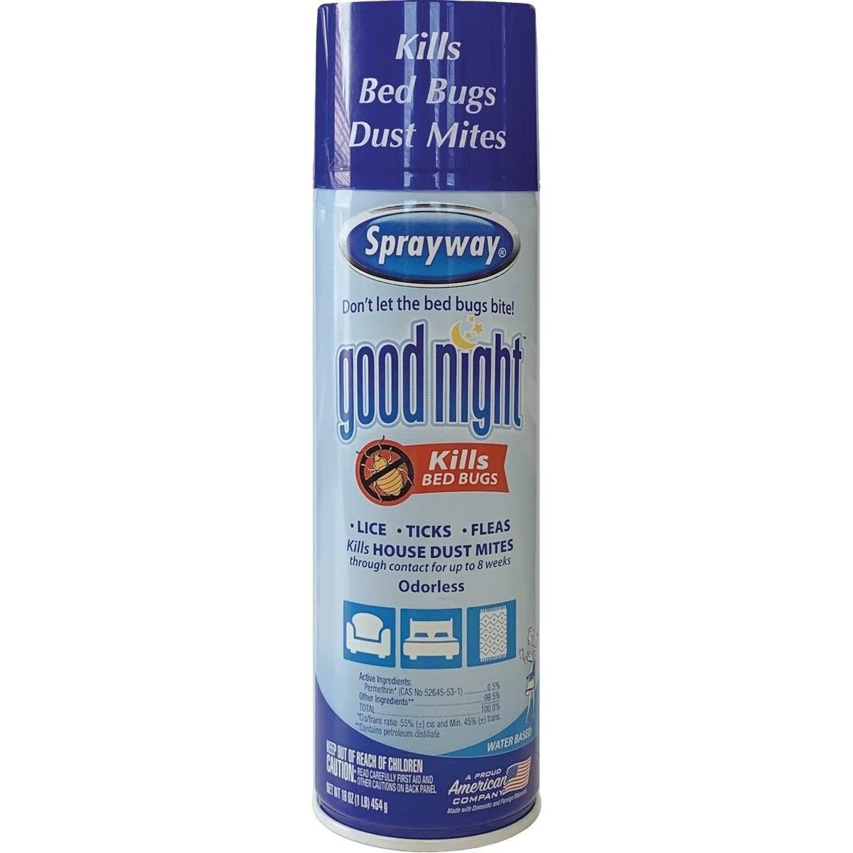 SPRAYWAY SPRAYWAY SW003R Aerosol Spray Bedbug Killer 16 Ounces