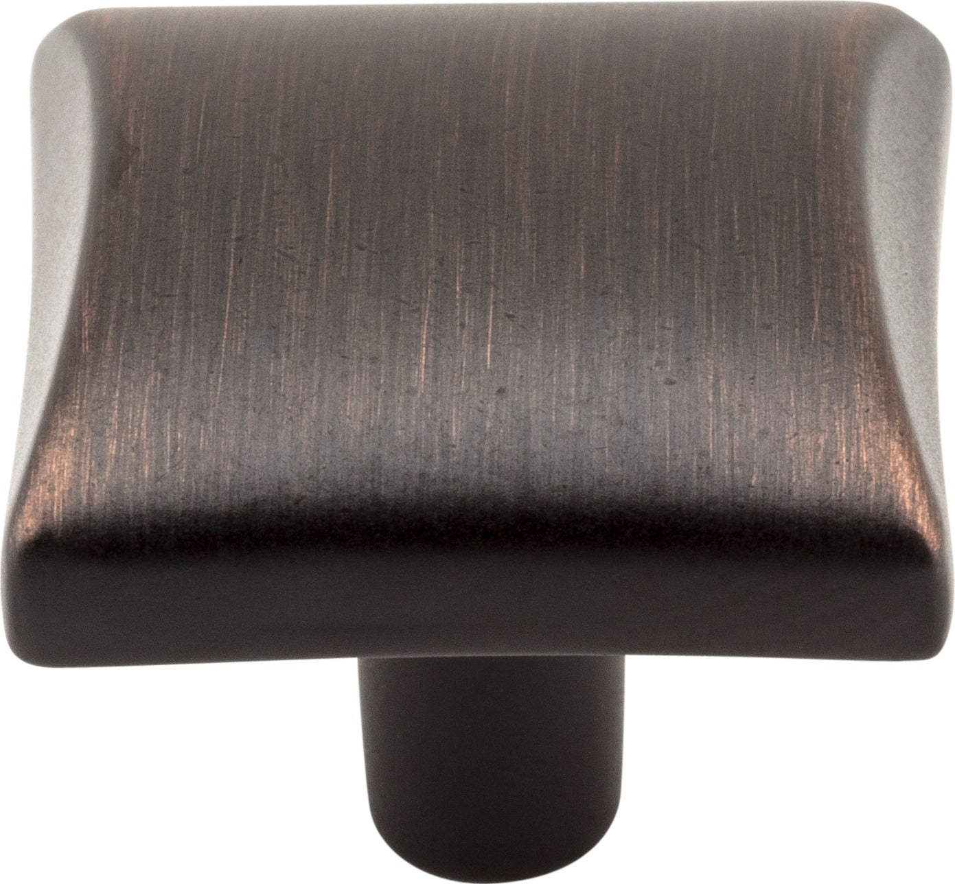 ELEMENTS Elements 525DBAC Square Cabinet Knob Brushed Oil Rubbed Bronze