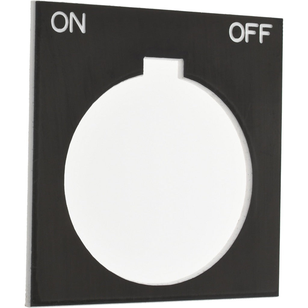 SCHNEIDER ELECTRIC Schneider Electric 9001KN245BP Legend Plate On-off 30mm
