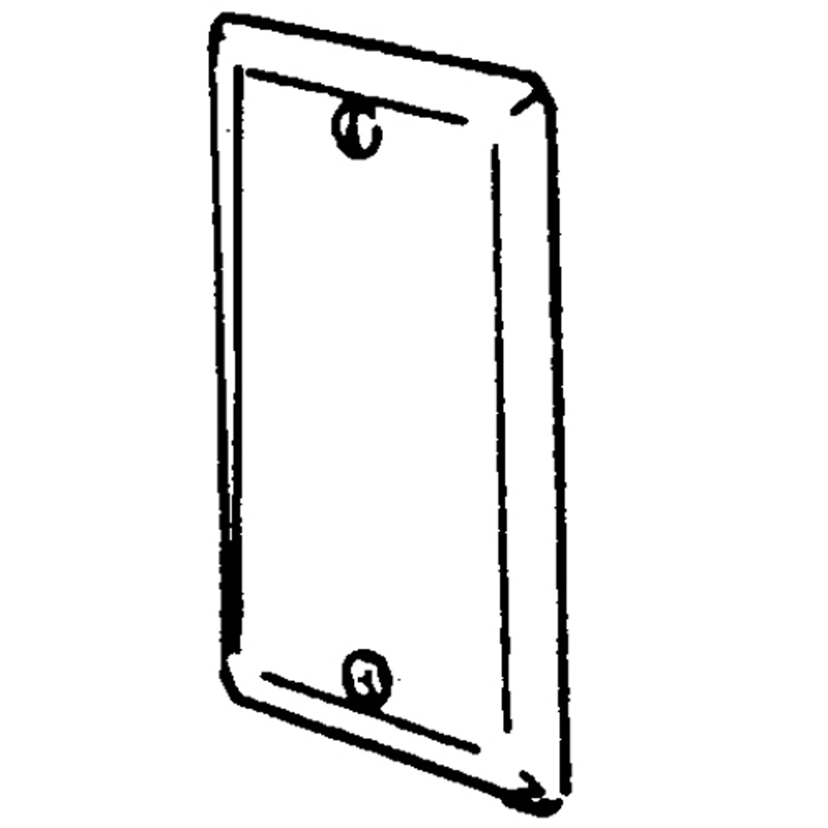 APPOZGCOMM 2540 Features Configuration Blank for 4 X 2 1/8 IN Boxes Standard UL E18095 Material Steel Size 4 X 2.125IN