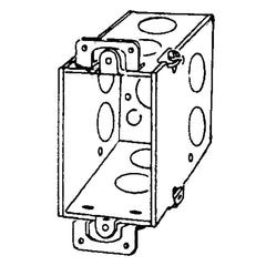 APPOZGCOMM 336 Features:Gangable With 3/4 And 1/2 IN Conduit Knockout Size 2 X 3.5 X 3