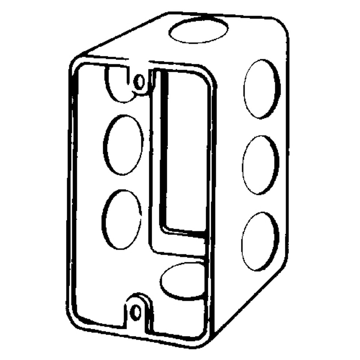 APPOZGCOMM 4CSE1/2 Handy Box Extension Ring 1 7/8IN Depth (Each)