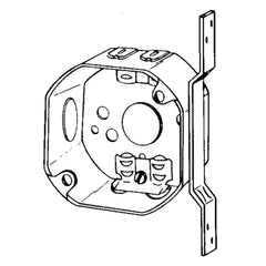 APPOZGCOMM 561LVB Octogon Box 4 Inch 1-1/2 Deep